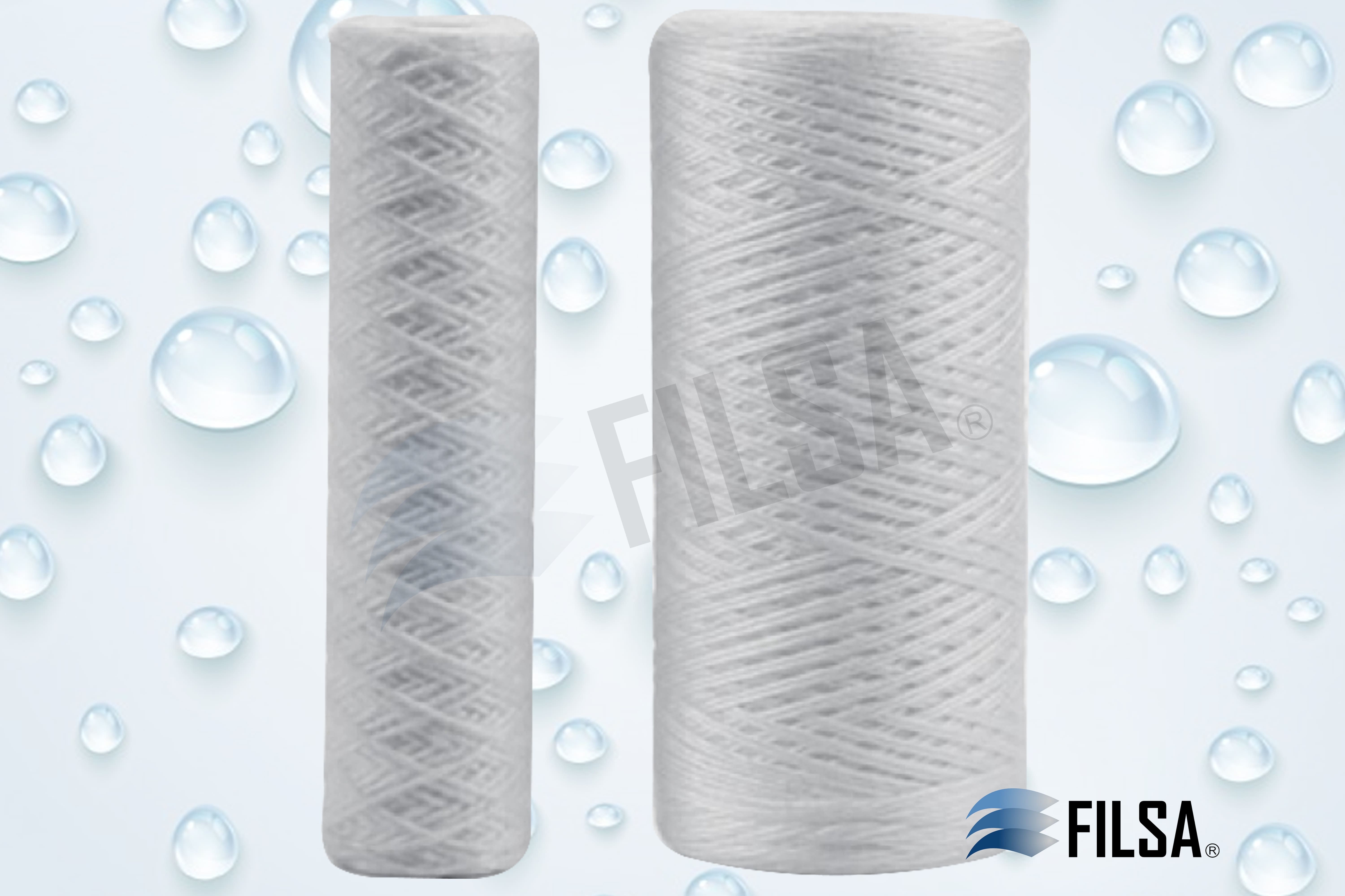 FILTROS ENCORDADOS FILSA / SEDIMENT FILTER - STRING FILTER FILSA