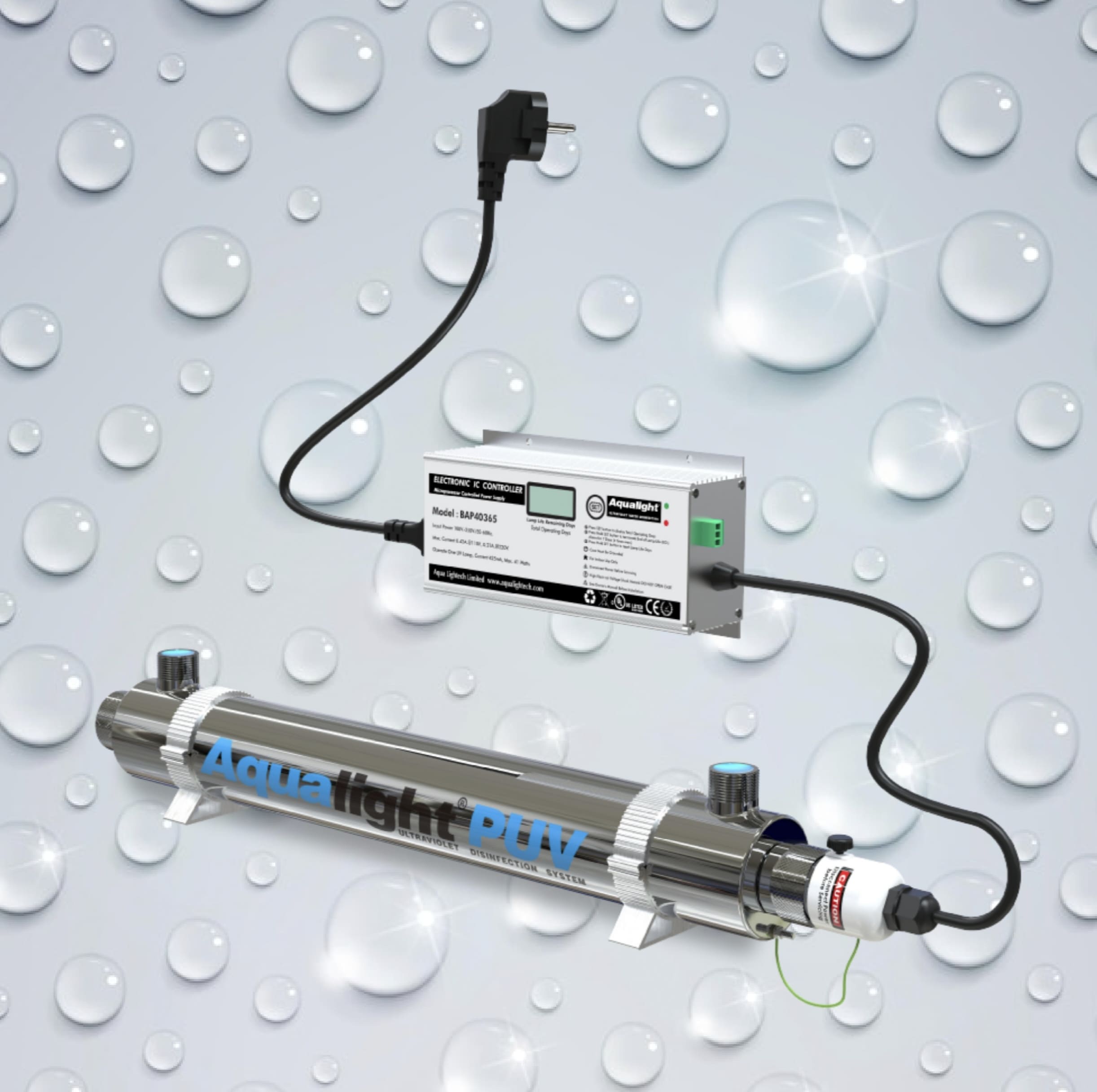 EQUIPO UV 6 gpm con horometro  BAP40365/110V-60HZ