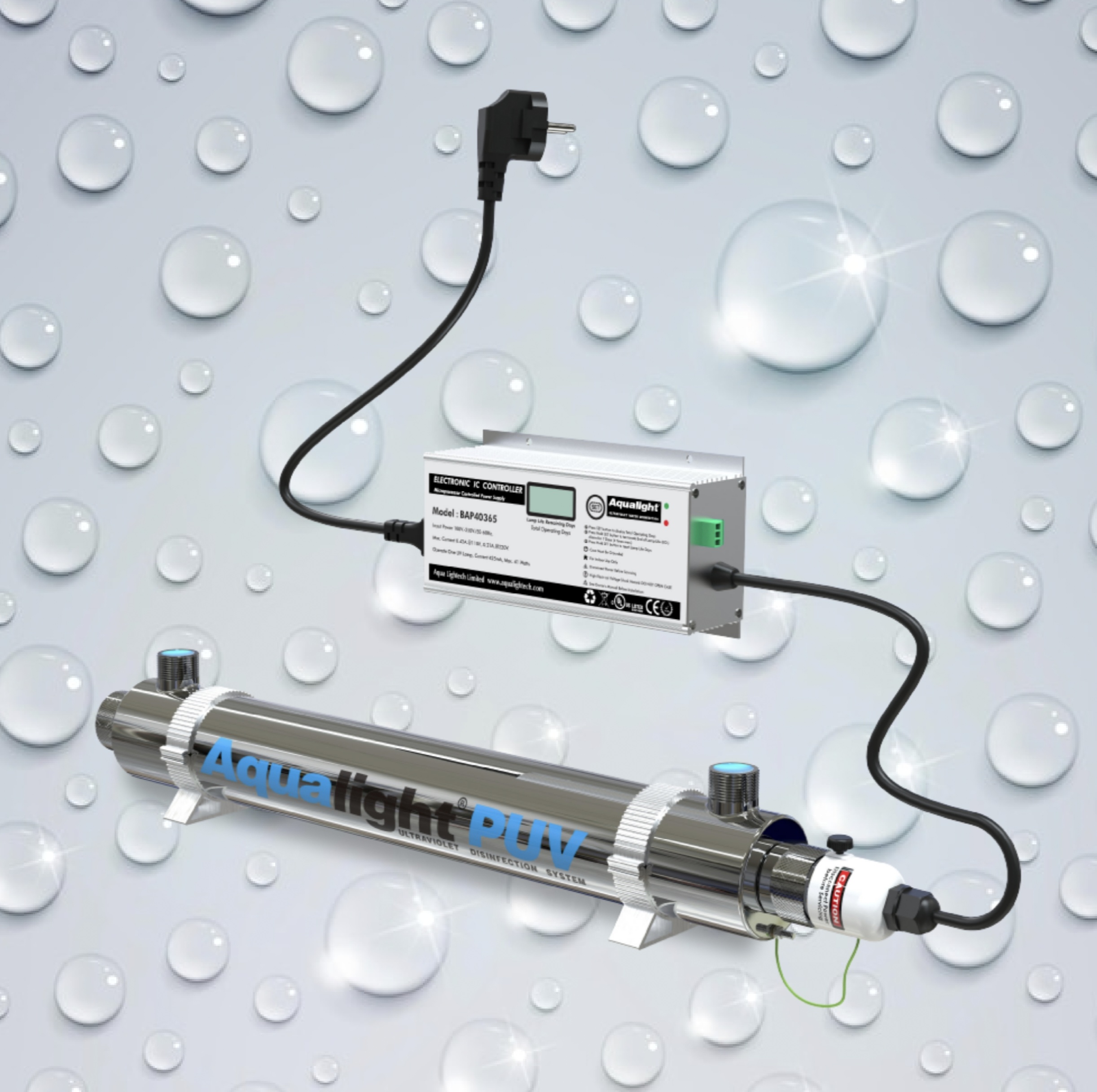 EQUIPO UV 12 gpm con horometro  BAP40365/110V-60HZ